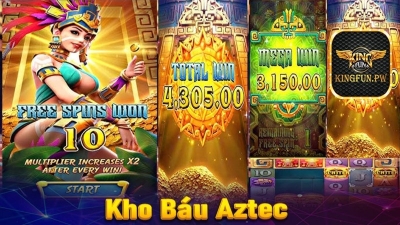 Khám phá thế giới nổ hũ Kho Báu Aztec - Rinh Jackpot khủng!